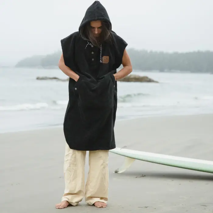 DriftCozy Cotton Changing Poncho - Image 3