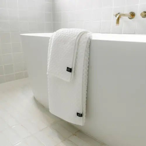 LuxeWeave Cotton Bath Towel Set