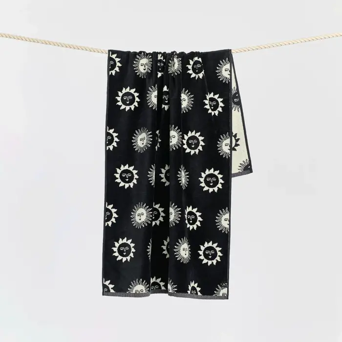 Sunburn Towel - Black - Image 2