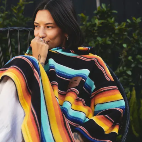 EcoLounge Recycled Fleece Poncho