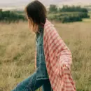 Eco-Friendly Oversized Chambray Blanket