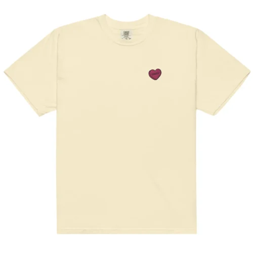 “Queer” Heart Embroidered Tee