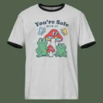 “You’re safe with us” Graphic Tee