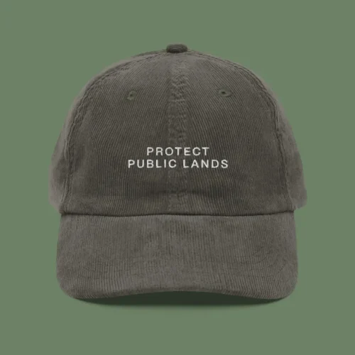 "Protect Public Lands" Corduroy Hat