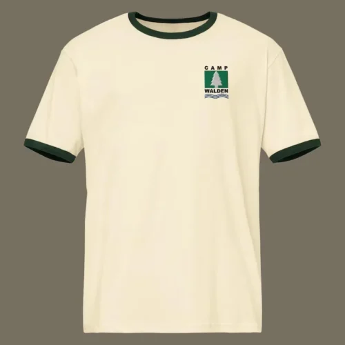 “Camp Walden” Embroidered Tee