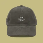 “Gun reform now” Corduroy Hat