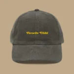 “Favorite child” Embroidered Corduroy Cap